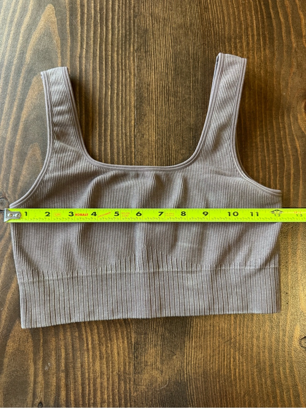 JoyLab Ribbed Seamless Crop Bralette - Picture 4 of 5